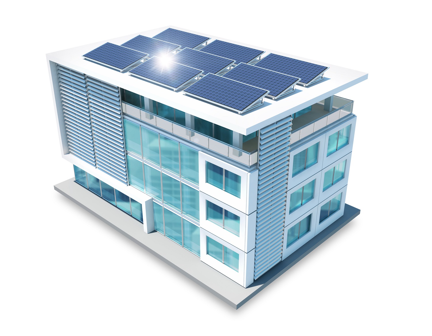 Centrales photovoltaïques sur bâtiments tertiaires et commerciaux