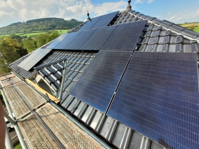 Installation photovoltaïque en autoconsommation (Kanfen en Moselle)