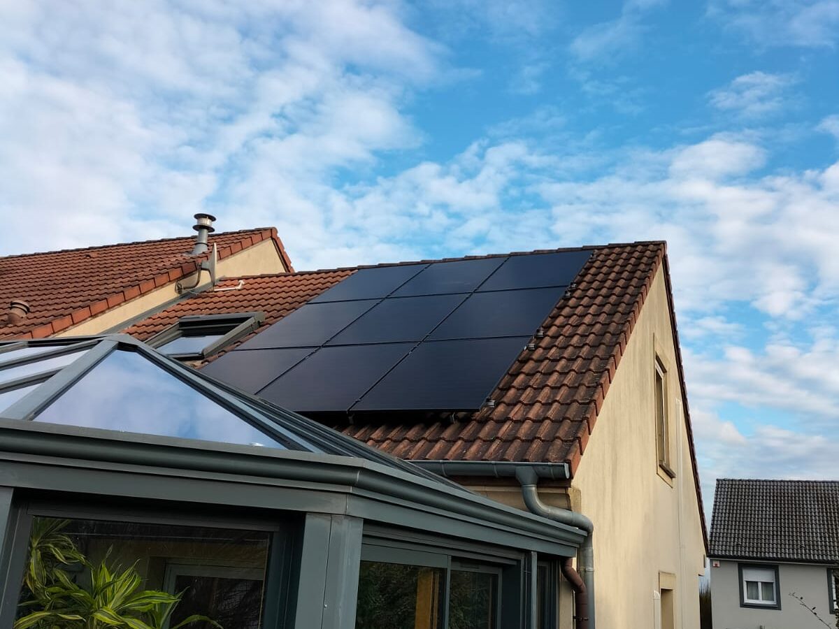 Installation photovoltaïque en autoconsommation à Kanfen