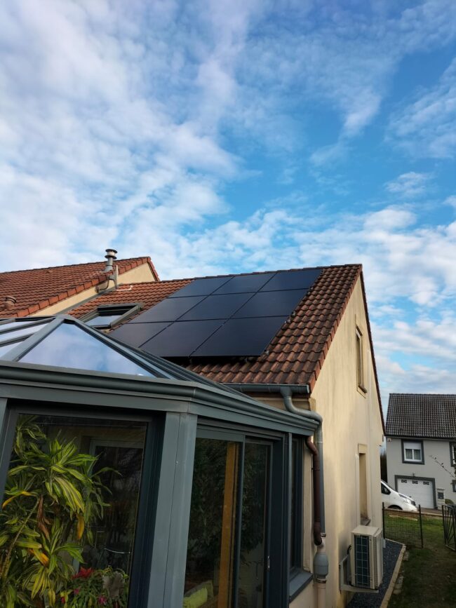 Installation photovoltaïque en autoconsommation à Kanfen